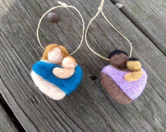 Custom Mother and Child Ornament