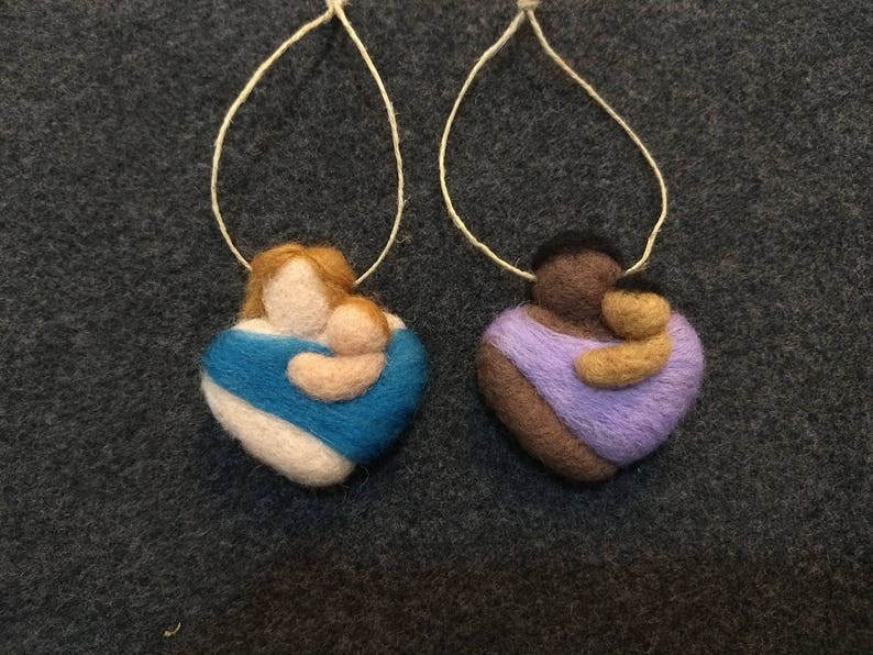 Custom Mother and Child Ornament image 6
