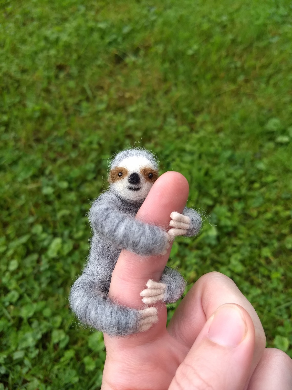Sloth Needle Needle Felted Sloth - Etsy