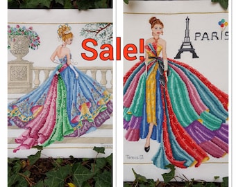 Janlynn Platinum THE BALL GOWN Counted Cross Stitch Kit Teresa Gil Janlynn Platinum THE BALL GOWN Counted Cross Stitch Kit Teresa Gil