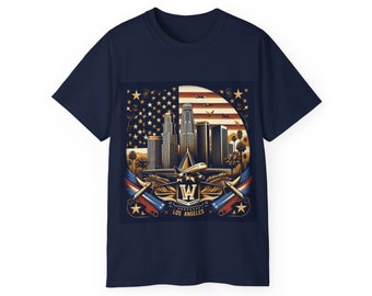 America united Los Angeles Graphic T-shirt, gift