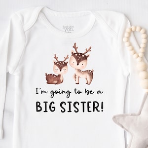 Big Sister Body - Baby Deer Big Sister Bodysuit