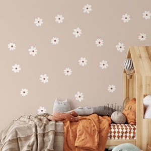 Daisy Wall Decals Flower Wall Stickers, Nursery Decals, Boho Nursery image 4
