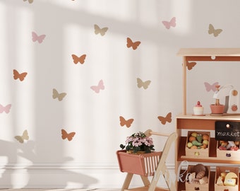 Butterflies Decal - Choose Your Color, Butterfly Decals, Stickers, Wall Decal.