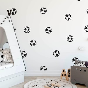 Soccer/Football Ball Wall Decal - Choose Your Color, Soccer Wall Decals, Football Decals, Soccer Ball wall stickers, Wall Decal Nursery