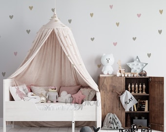 Doodle Heart Wall Decals - Nursery & Room Decor