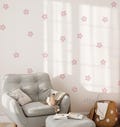 Daisy Wall Decals - Geometric Flower Wall Stickers, Nursery Decals, Boho Nursery product logo