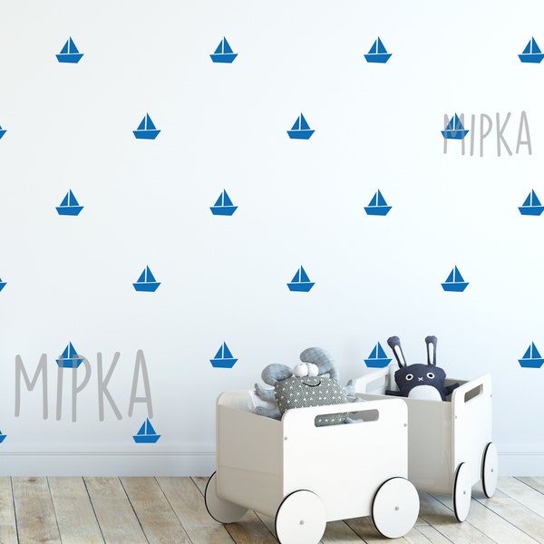 Boat Wall Decal Etsy