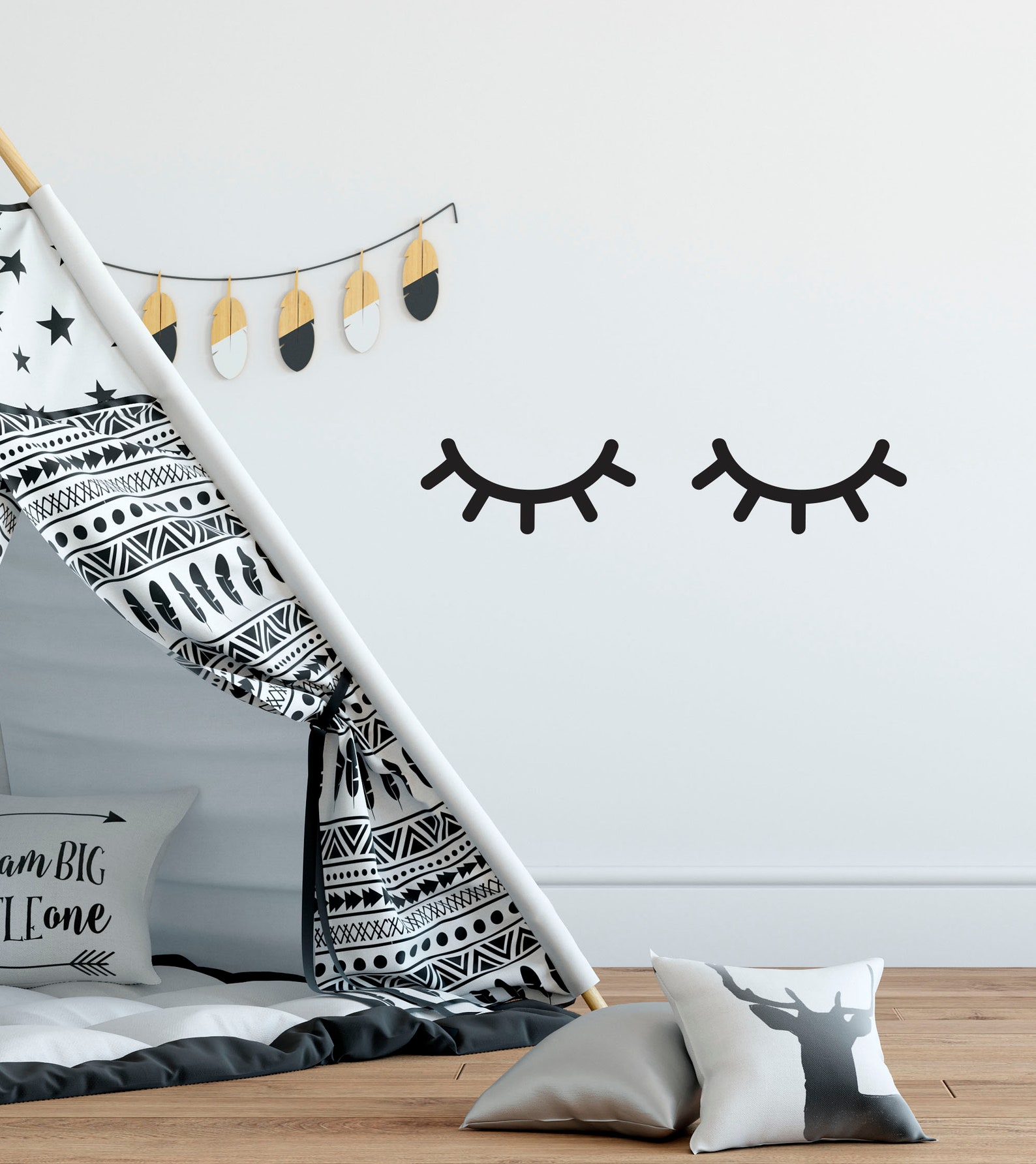 Sleepy Eyes Decal Choose Your Color Sleepy Eyes Stickers Etsy UK