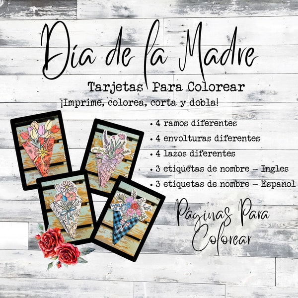 Spanish Mothers Day Bouquet Artesanía Del Día De La Madre Manualidades Infantiles Para La Abuela Actividad Del Día De La Madre Para Niños