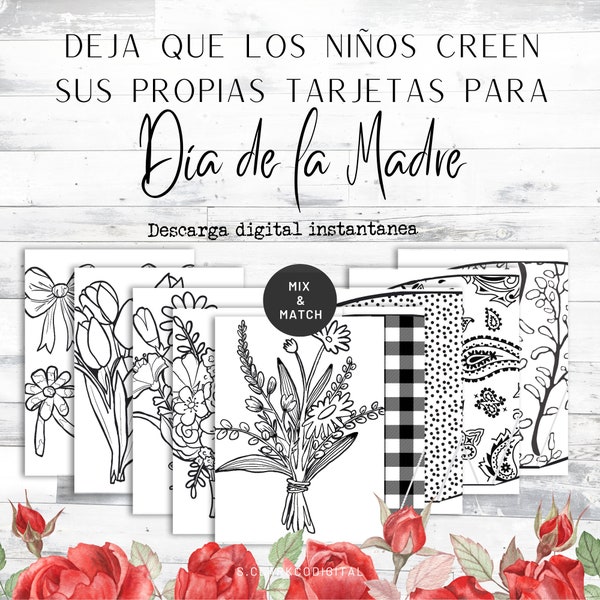 Spanish Mothers Day Bouquet Artesanía Del Día De La Madre Manualidades Infantiles Para La Abuela Actividad Del Día De La Madre Para Niños