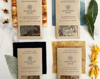 Natural Dye Seed Bundles – neues biologisch abbaubares Design!