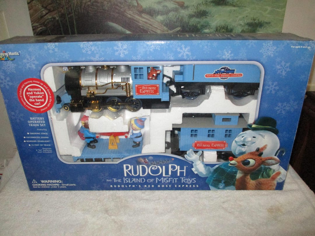 Rudolph and the Island of Misfit Toys Large Train - Etsy