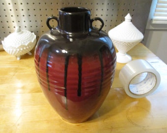 lot W pier 1 copper red glazed jug