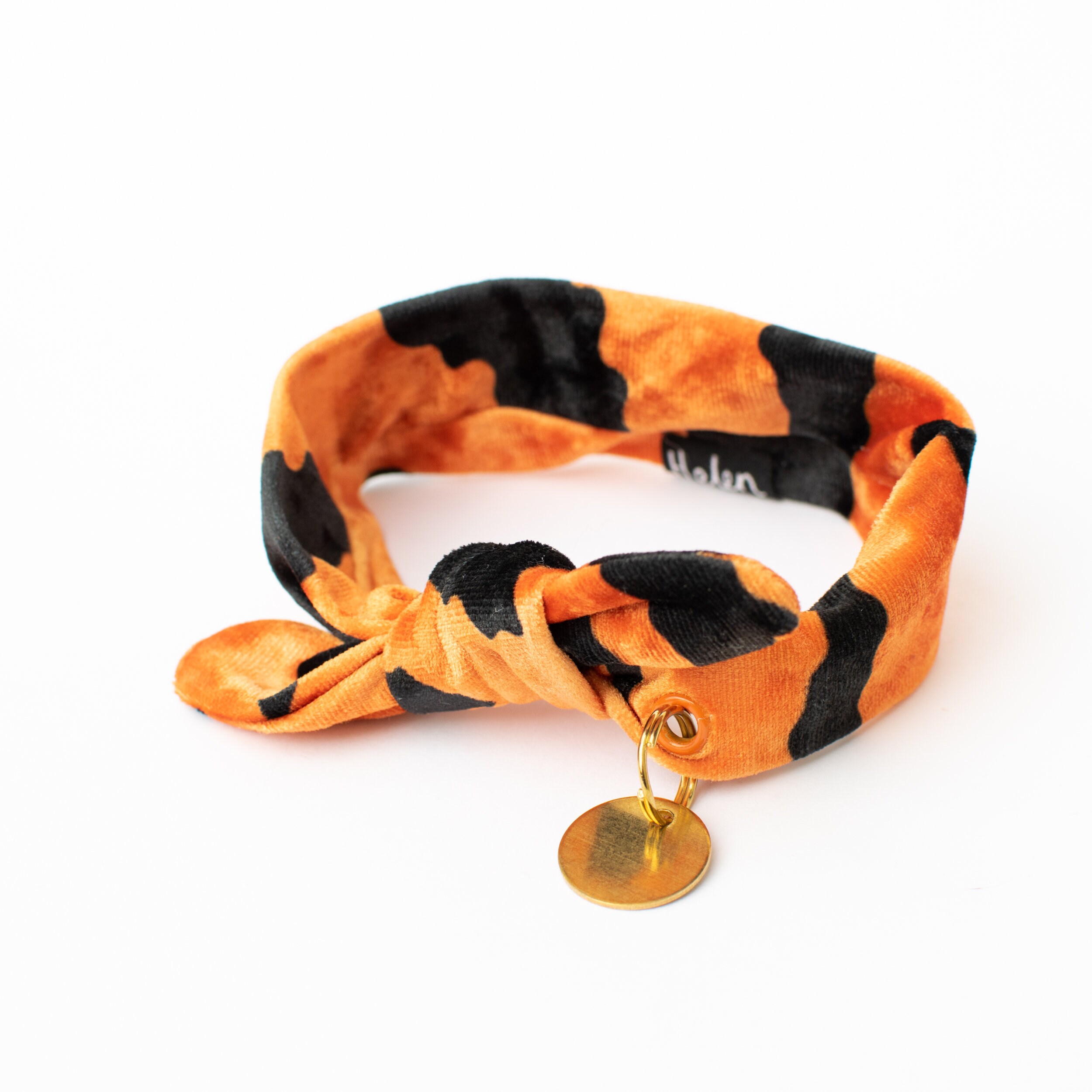 Collier Souple Cravate Pour Chiens Tigre