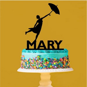 Personalised Mary Poppins Cake Topper