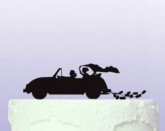 VW Beetle Wedding Cake Topper