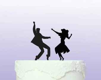 Dancing Couple Cake Topper