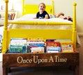 Once Upon A Time Book Bin- Nursery Decor- Nursery Bookcase- Childrens Book Case- Book Box - Book Storage- Nursery Storage- Childrens Room