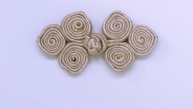 Oyster frog closure 3 scroll Set of 3