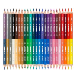 Jolly Supersticks Double-Ended Colored Pencils Set of 24