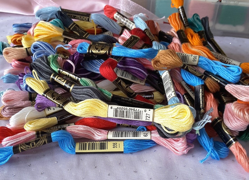 Embroidery FlossEmbroidery Floss BulkDestash Floss15 Etsy