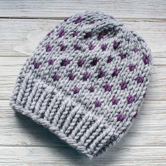Knit Adult Beanie Hat