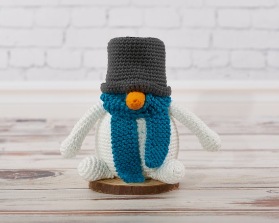Winter Snowman Gnome