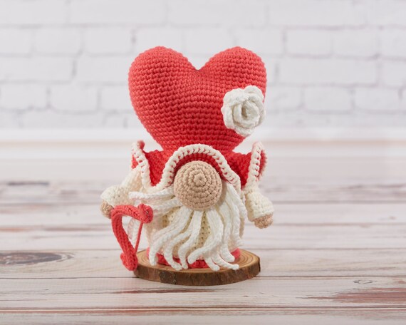 Crochet Cupid Gnome