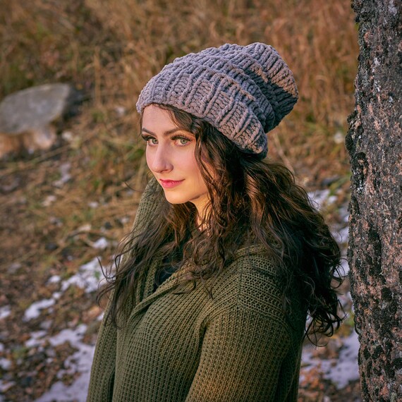 Knit Slouchy Hat