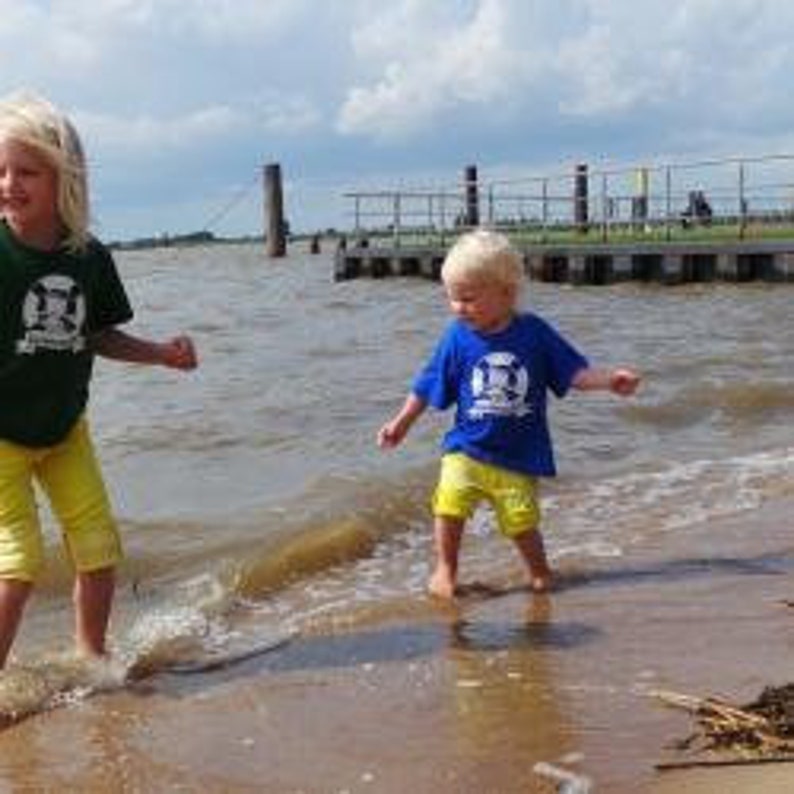 Küstenmädel ahoi maritimes Shirt Segeln Törn Lütte Deern Norddeutsch afbeelding 5