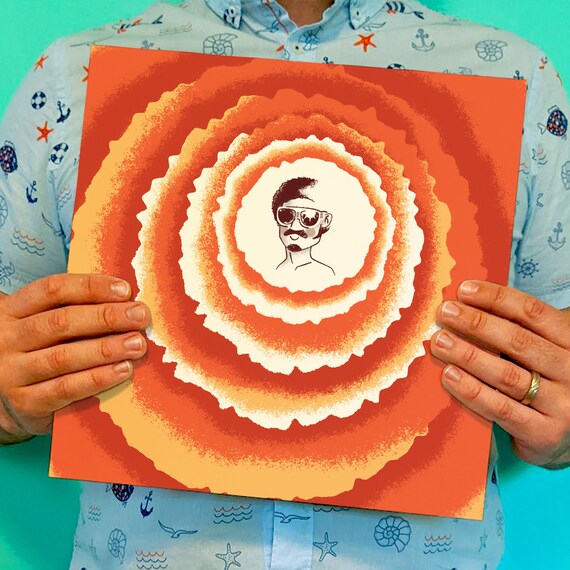 Stevie Wonder Songs In The Key Of Life Illustrated Album Etsy