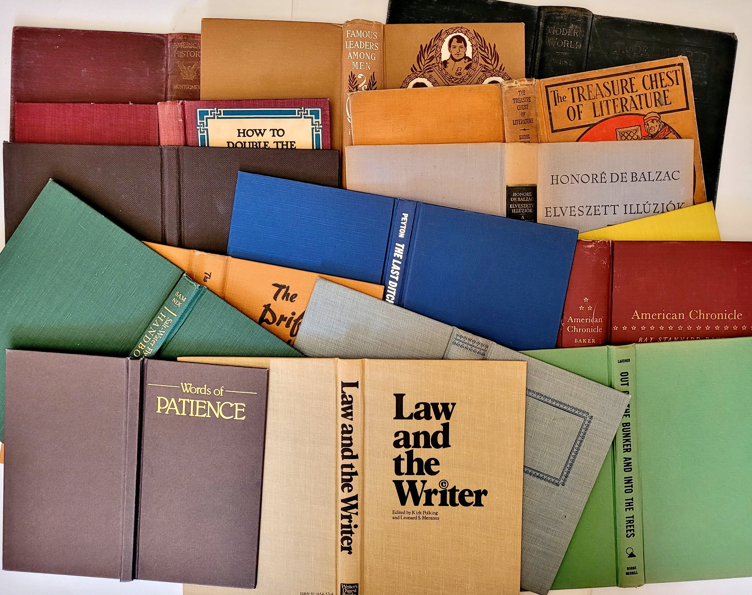 Vintage Book Covers, Back Front and Spine, Junk Journal Supplies Smas…