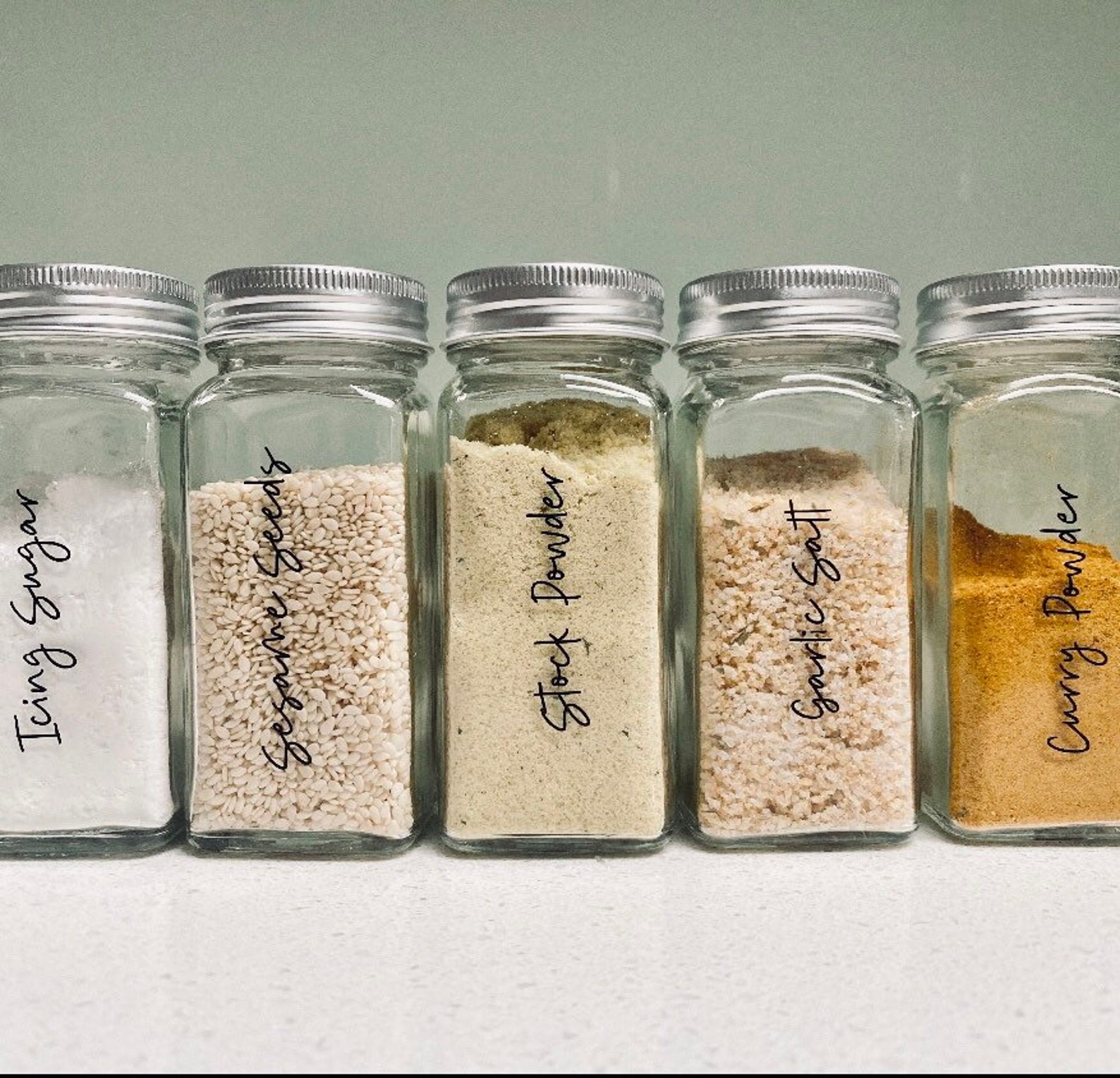 Custom Kmart Font Labels Pantry Labels Vinyl Labels Pantry Etsy Australia