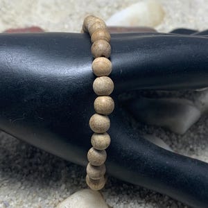 Handmade Sandalwood Bead Bracelet