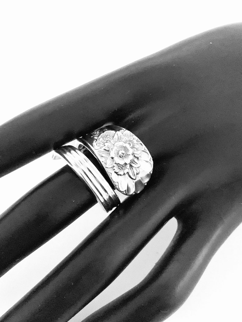 Spoon Ring 1953 Jubilee Spoon Jewelry Statement Ring Etsy