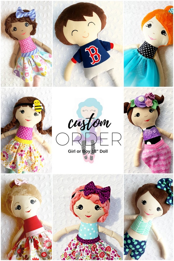 custom stuffed dolls look like you