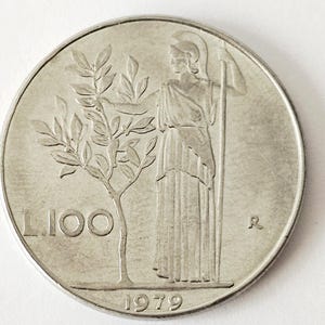 1979 Italy 100 Lira Coin - Italian Numismatic Collectible
