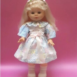 CHARMING! Vintage doll 1980s Falca doll collector dolls doll with blinking eyes spanish doll 17&quot; RARE
