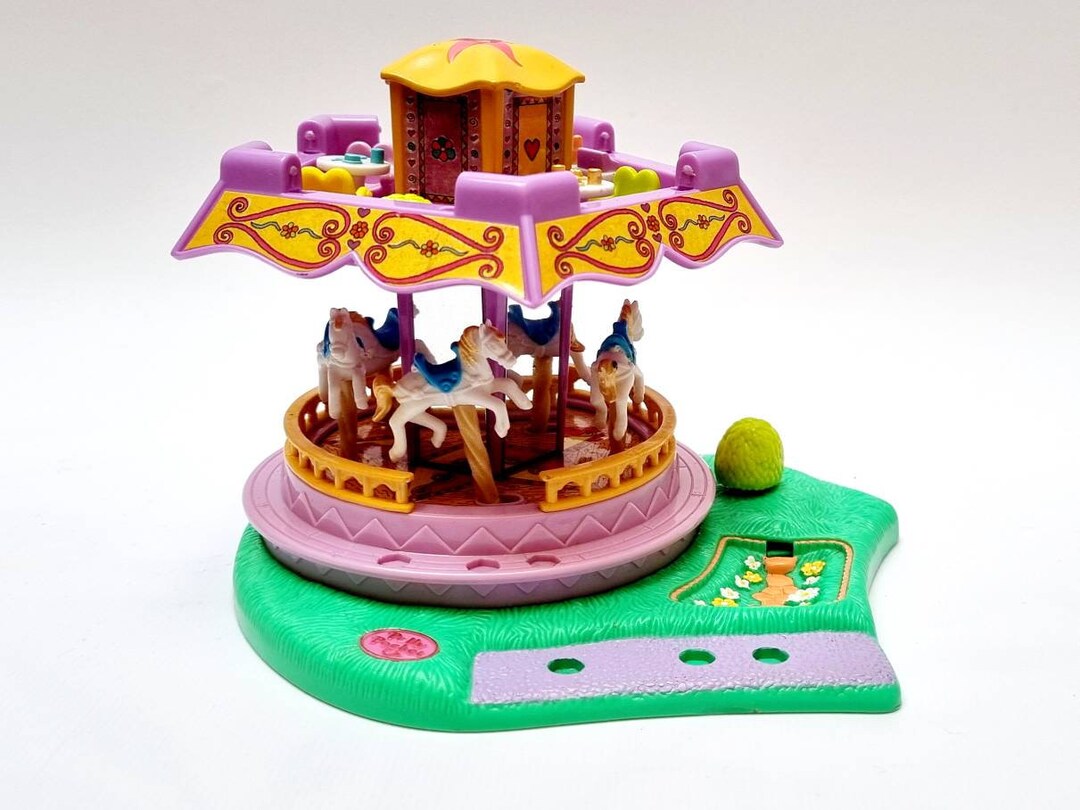 Polly Pocket Carousel, Polly Pocket Vintage, Polly Pocket Merrygo