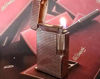セント・デュポン ライター ブラック＆ゴールド 男性向けギフト 高品質 