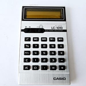 Casio LC-1010  Vintage calculator 1979