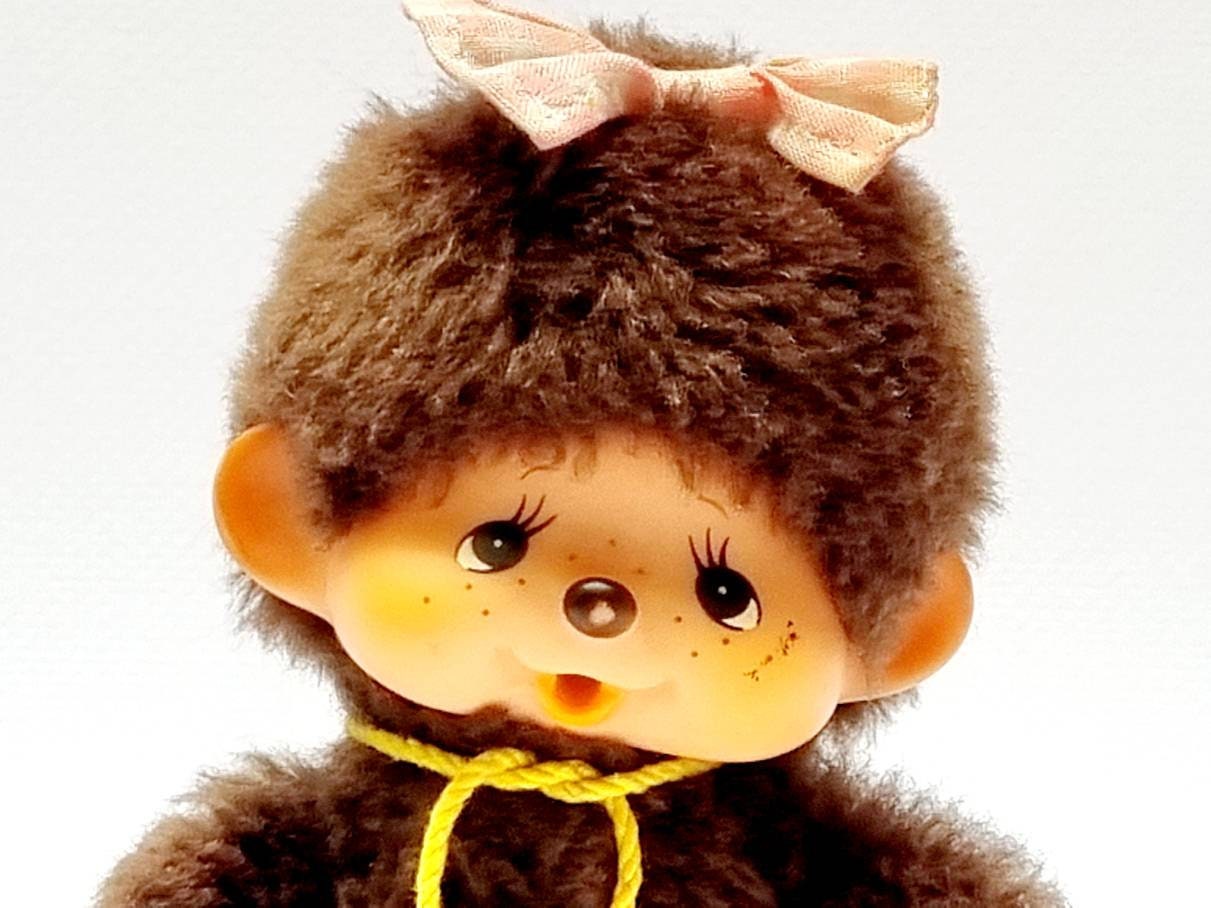 Vintage Monchhichi Sekiguchi 7 de haut Jouet 70-80s Monkey Doll Girl  Collectables -  France