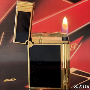 S.T. Dupont Gatsby Ligne 2 Lighter – China Lacquer – Vintage Luxury Lighter – Collector&#39;s Gift for Men HIGHLY RARE