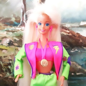 1976 Vintage Mattel | Bicyclin&#39; Barbie Doll | Barbie Clothes | RARE Blonde Doll