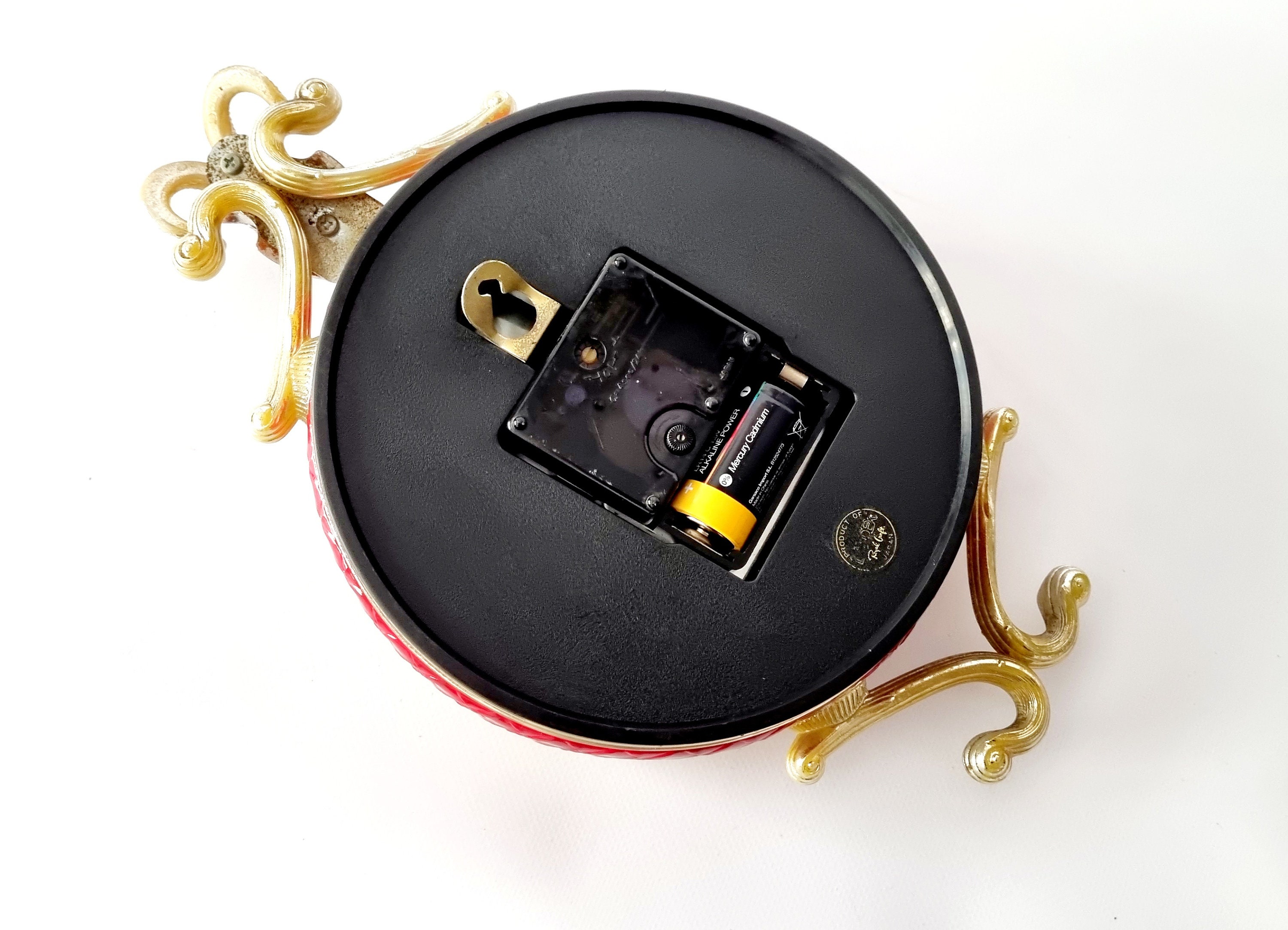 Landex Royal Craft Transistor Clock Japan, Japan Metal Wall