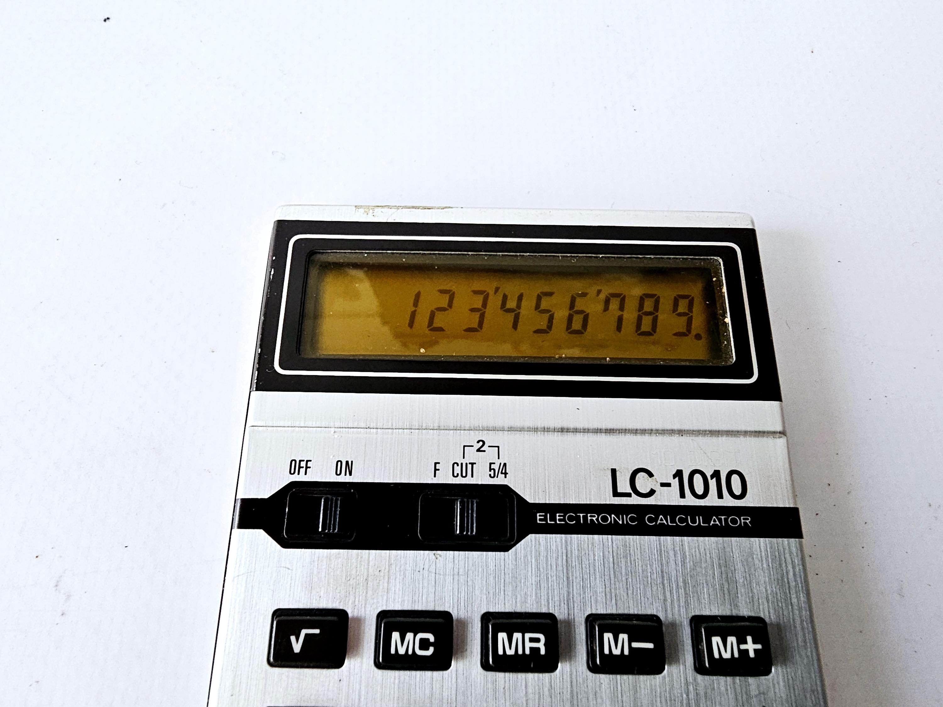 Casio LC-1010 Vintage Calculator 1979 - Etsy