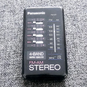 Panasonic AM FM Portable Radio Vintage Model RF-435