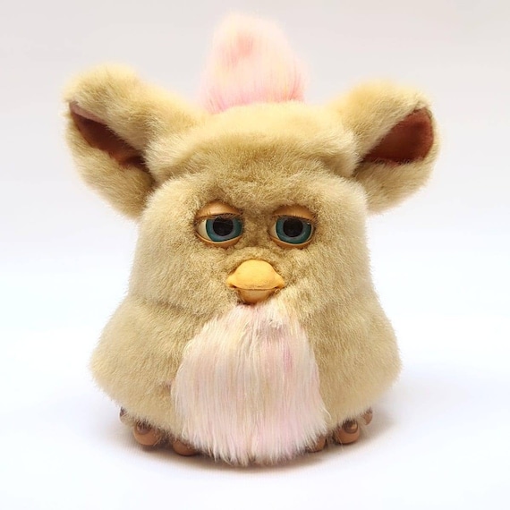 VTG 2005 Furby Emoto-Tronic Caramel Syrup Baby Pink Hazel