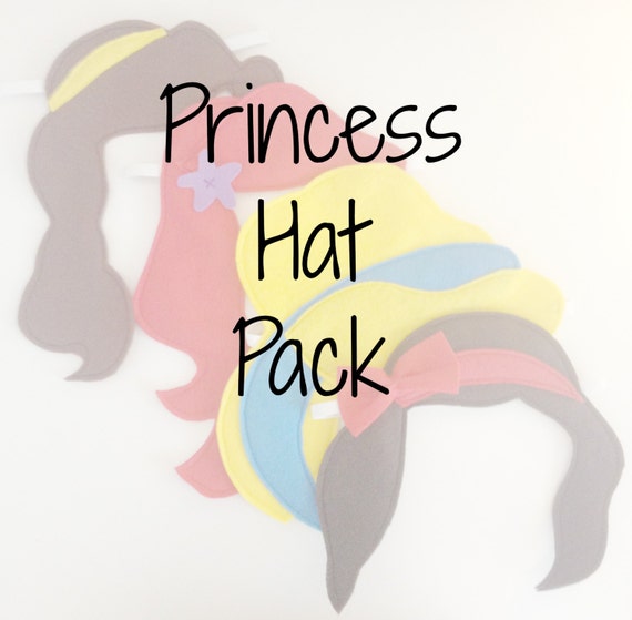Items similar to Princess Hat Pack on Etsy